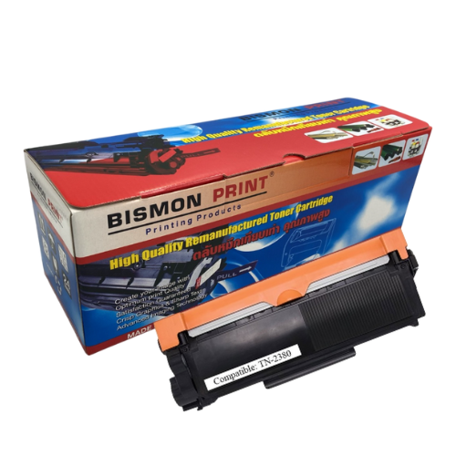 ตลับหมึกเทียบเท่า Toner Cartridge Compatible Brother TN-2380, TN2380 Remanufactured